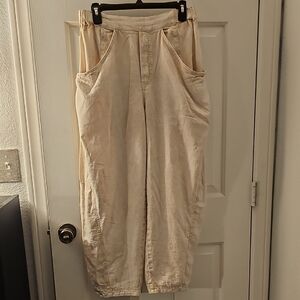 Free People Light Tan Pants